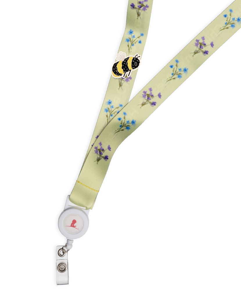 Primary image Patient Art Bumble Bee Enamel Pin &ndash; Ty